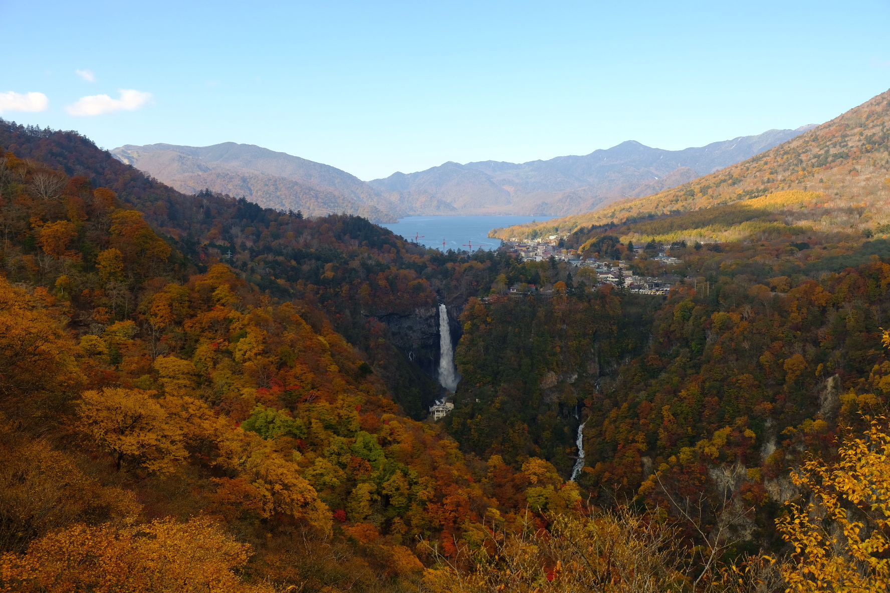 The view from the Akechidaira Ropeway observation deck