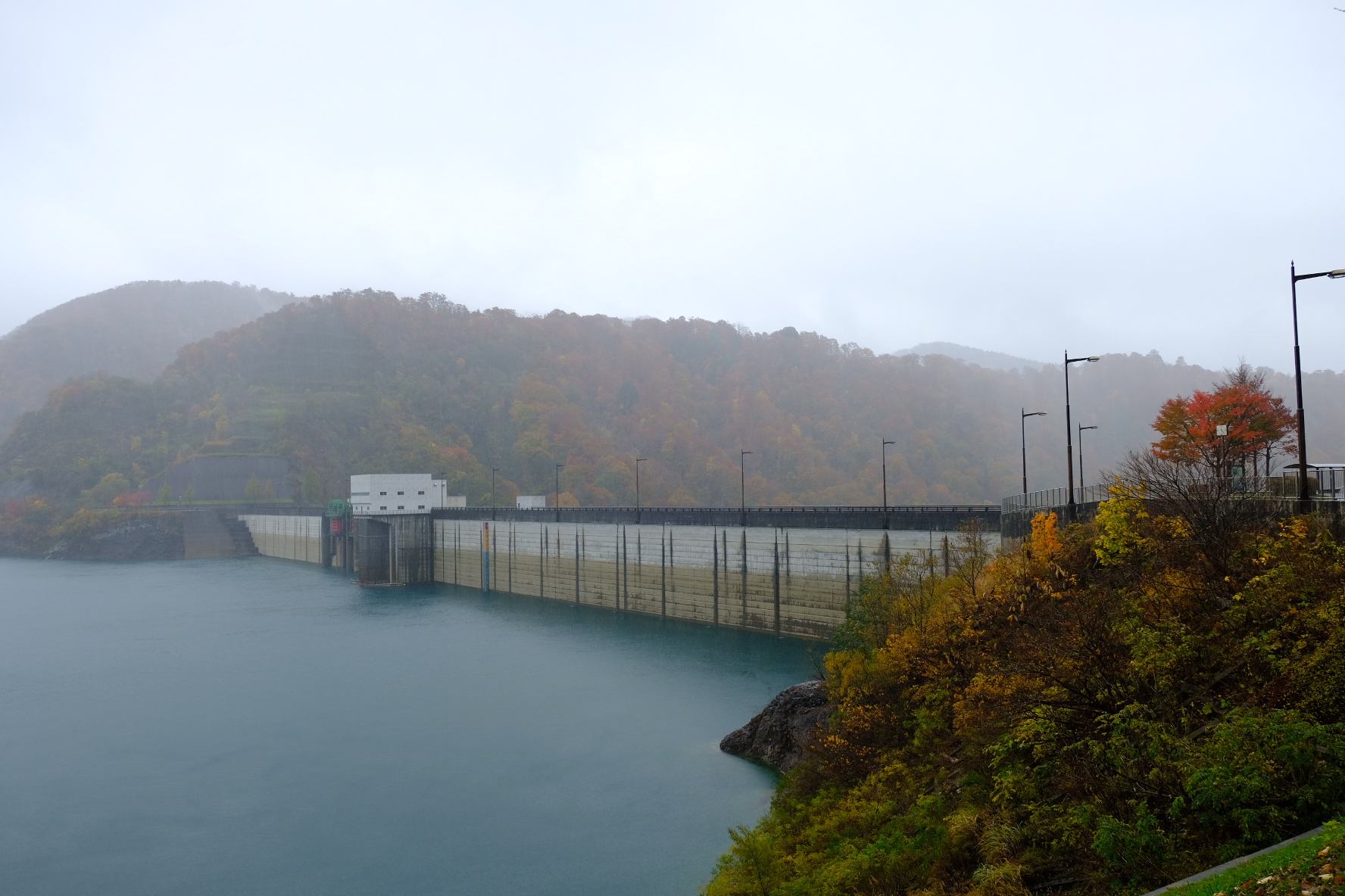 The Hosen Lake dam